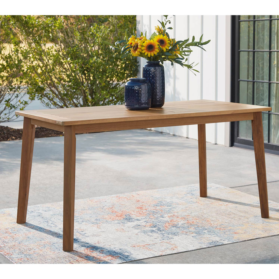 Signature Design by Ashley Janiyah Outdoor Rectangular Dining Table - Image 4 of 6