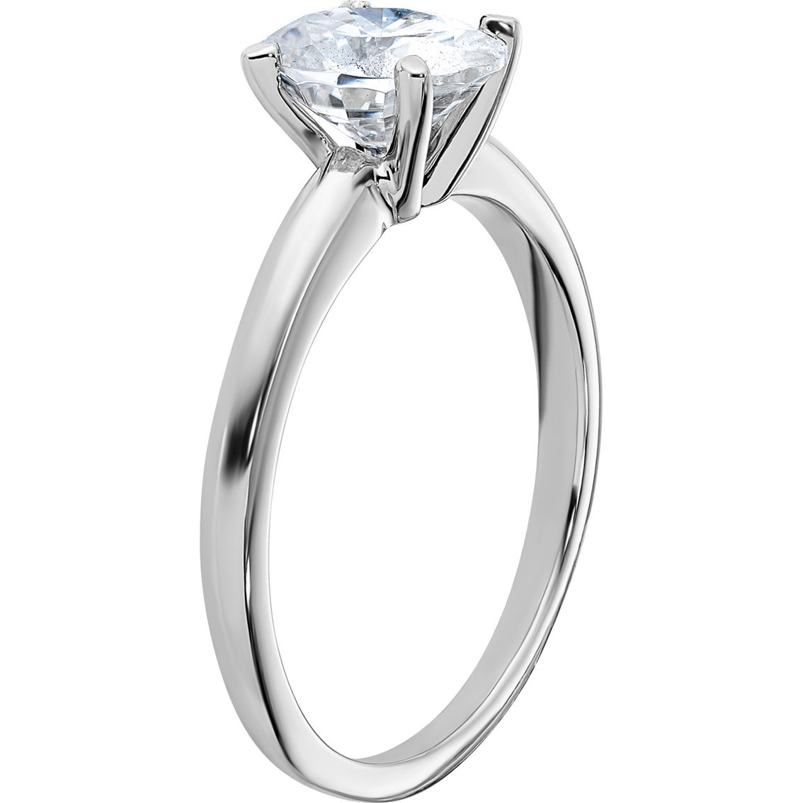True Origin 14K Gold 1 1/2 ct. Certified Oval Lab Grown Diamond Solitaire Ring - Image 3 of 4