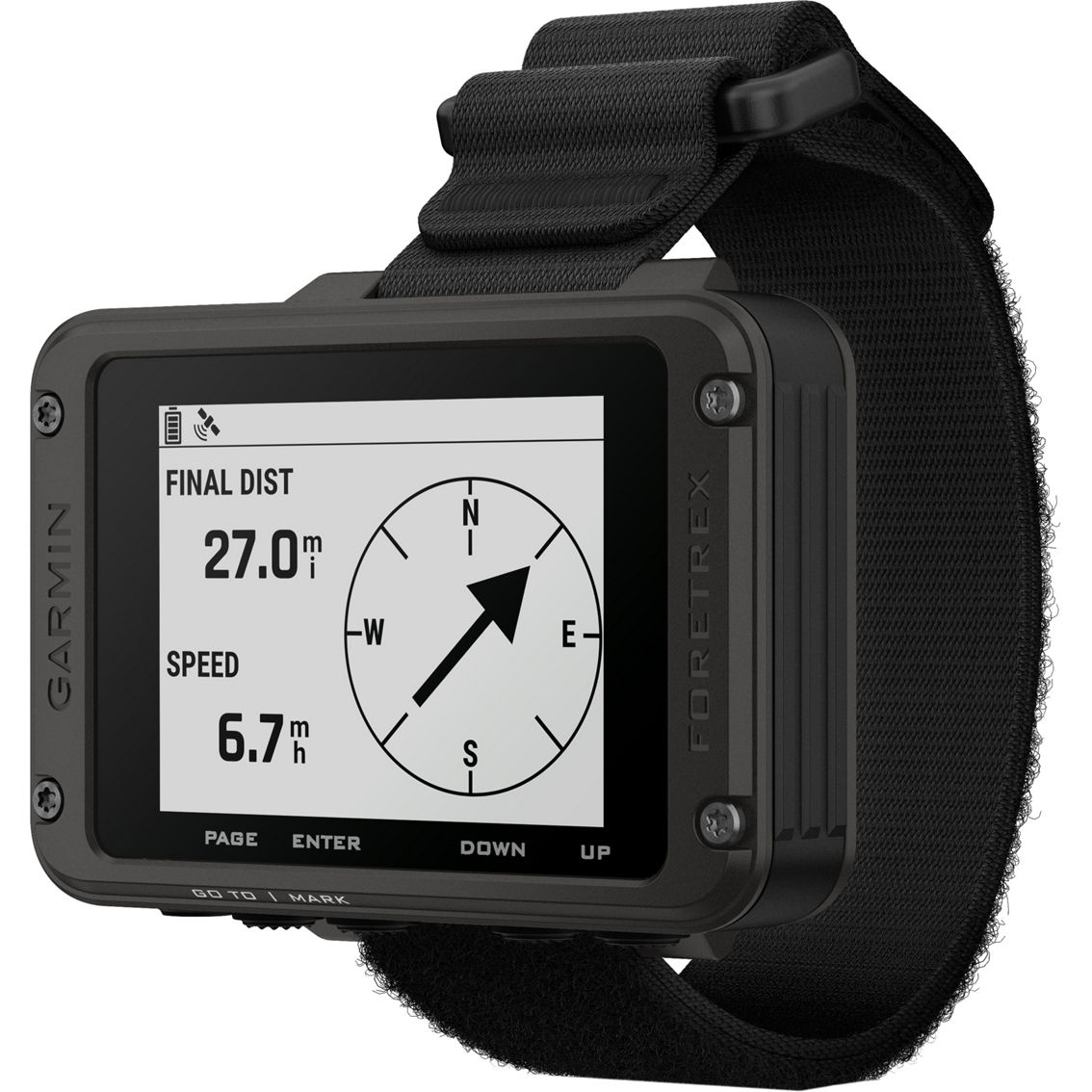 Garmin Foretrex 801 Wrist Mounted GPS Navigator with Strap - Image 3 of 8