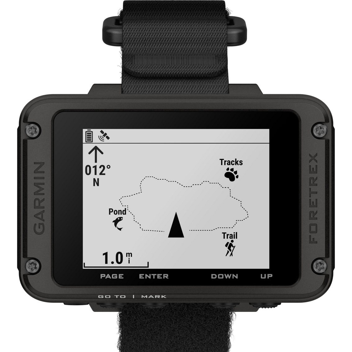 Garmin Foretrex 801 Wrist Mounted GPS Navigator with Strap - Image 7 of 8