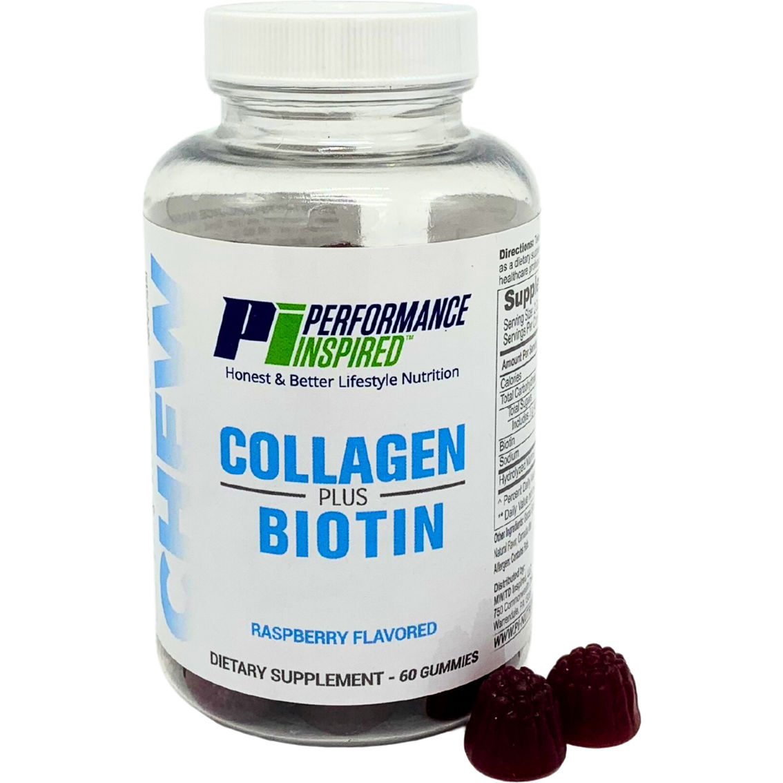 Performance Inspired Collagen + Biotin Gummy 60 ct. - Image 2 of 3