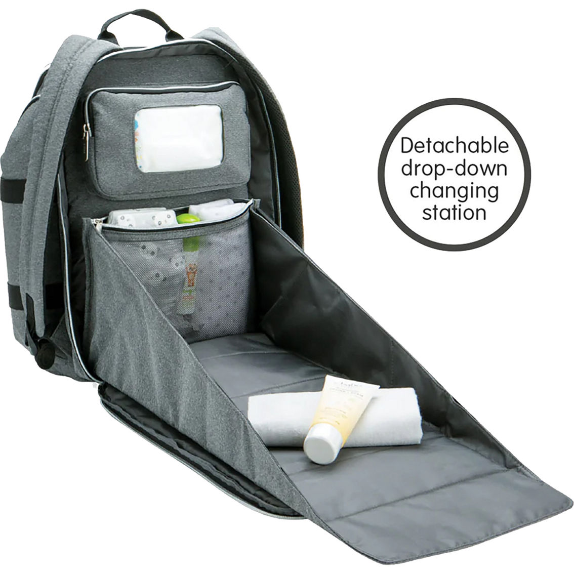 Baby Brezza Back Pack with built in Diapering Station - Image 3 of 4