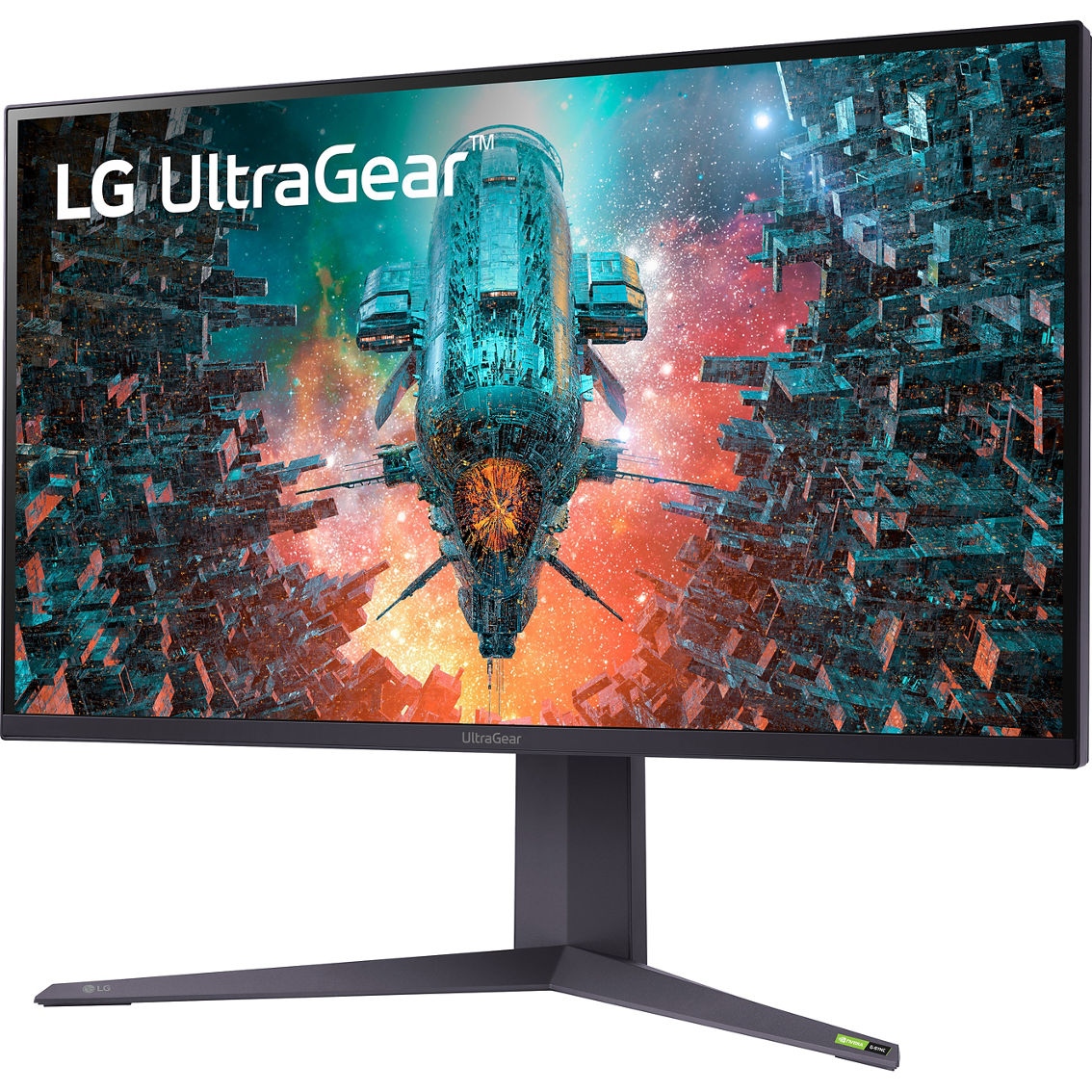 LG 4K UHD Nano IPS 144Hz HDR1000 Gaming Monitor with G-Sync Compatibility 32 in. - Image 6 of 9