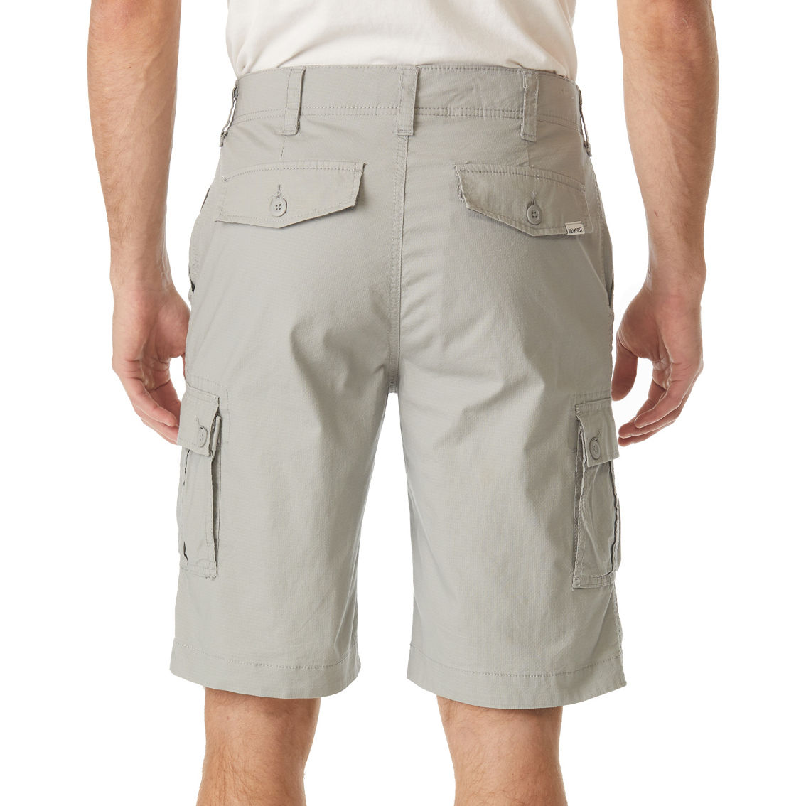 WearFirst Stretch Micro Rip Cargo Shorts - Image 2 of 3