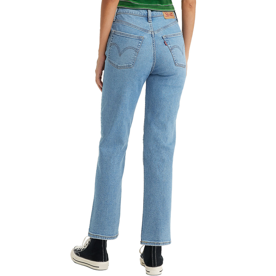 Levi's Ribcage Straight Ankle Jeans - Image 2 of 3
