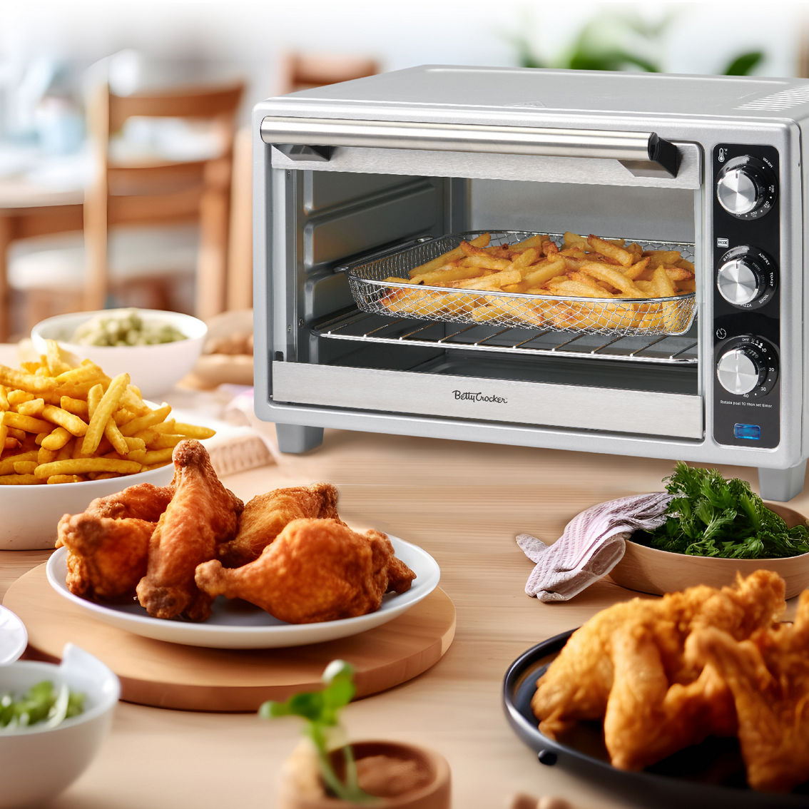 Betty Crocker Toaster Oven with Air Fryer / Convection - Image 5 of 7