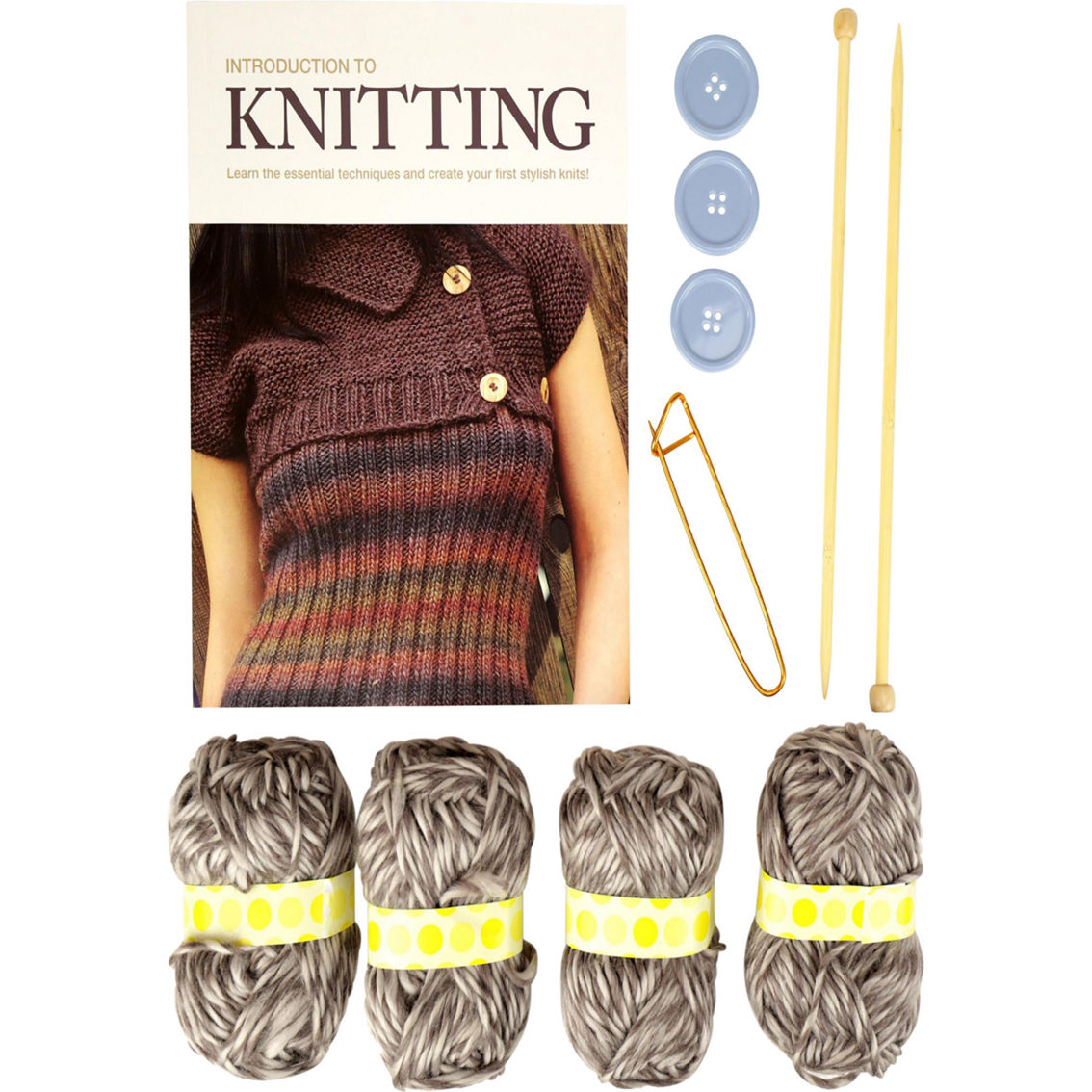 SpiceBox Introduction to Knitting Kit - Image 3 of 3