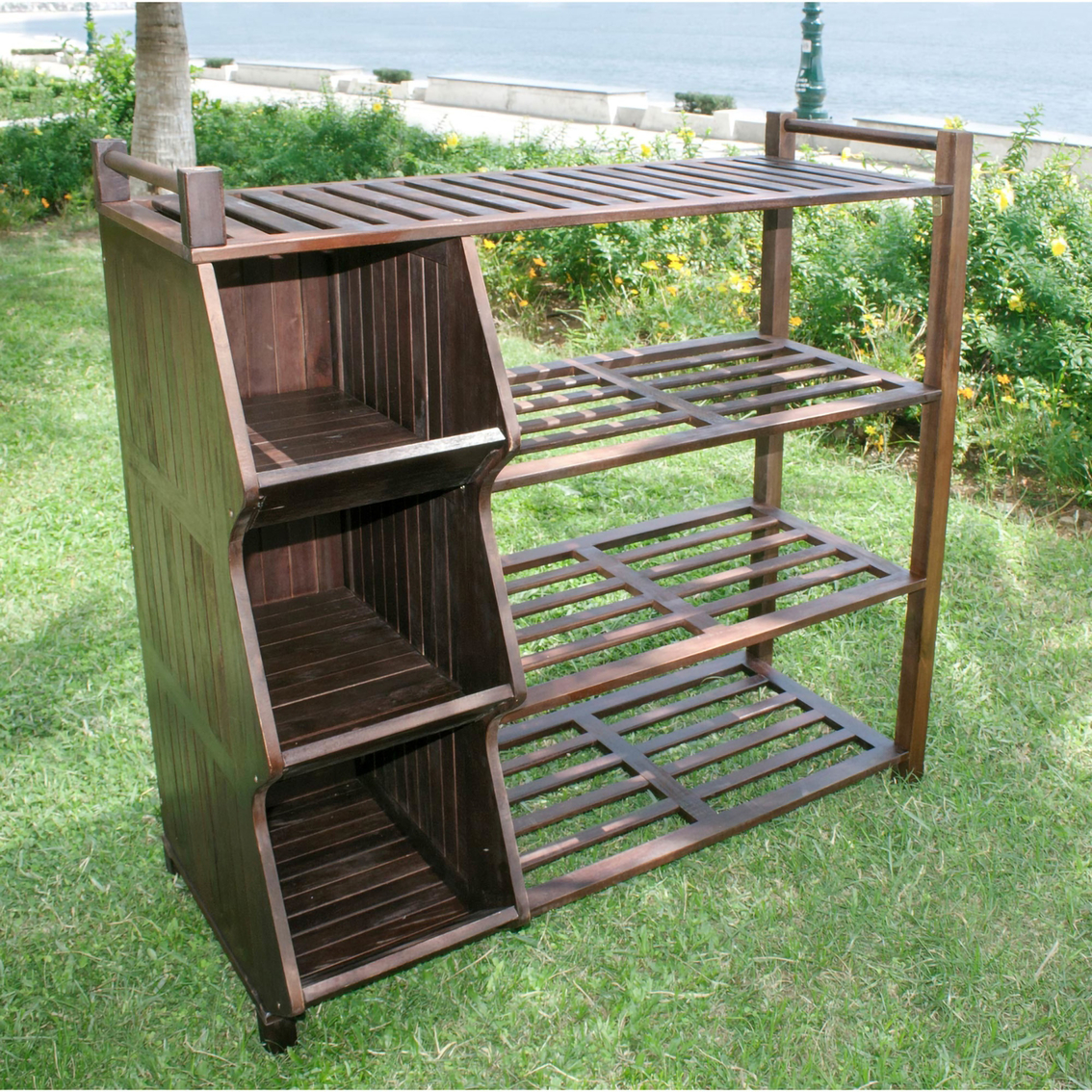 Northbeam Outdoor Shoe Rack and Cubby - Image 3 of 8