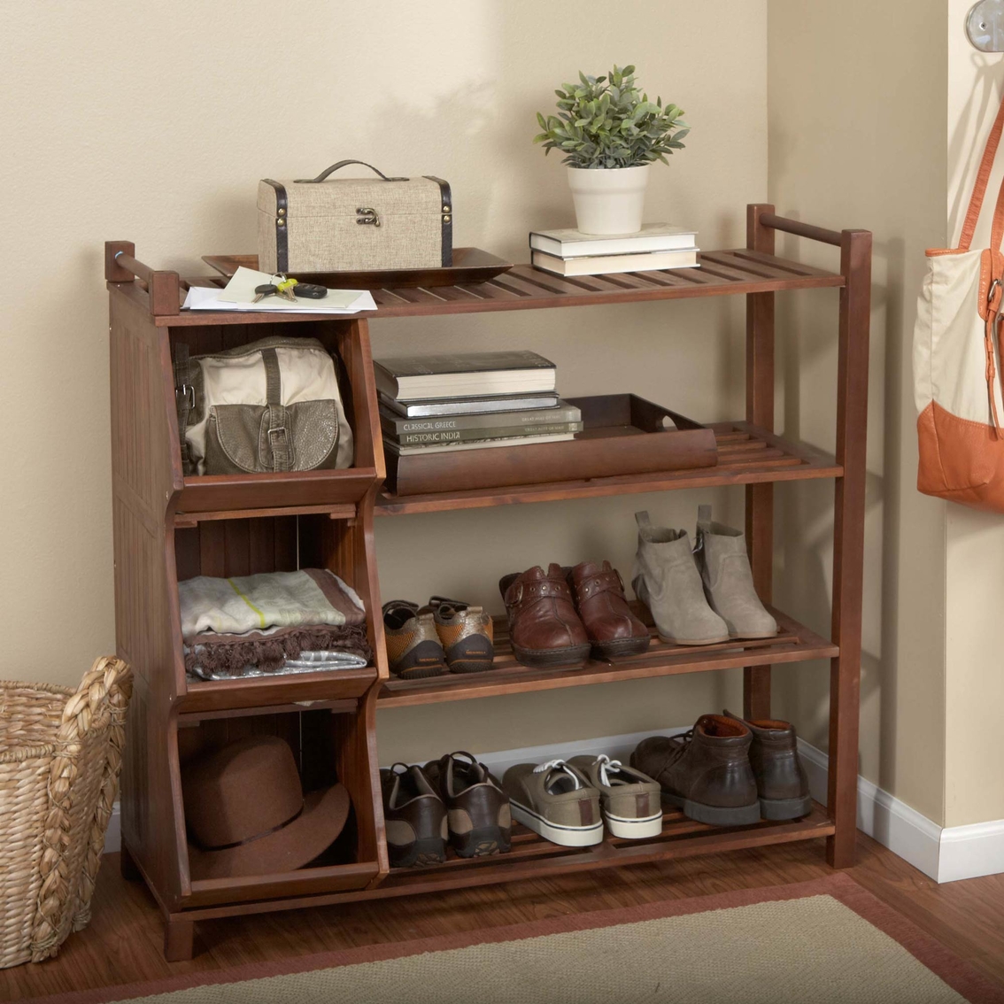Northbeam Outdoor Shoe Rack and Cubby - Image 7 of 8