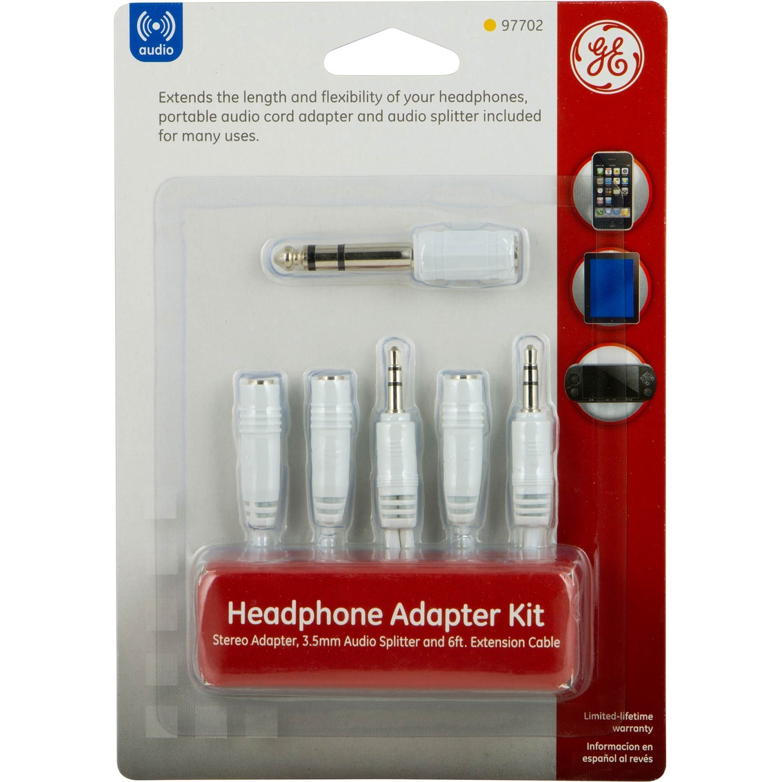 GE Headphone Adapter Kit - Image 2 of 2