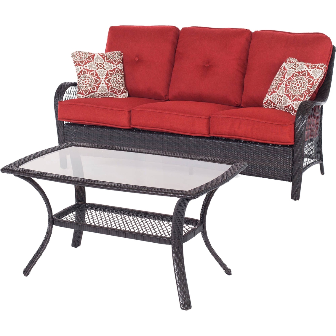 Hanover Orleans 4 pc. All Weather Patio Set - Image 2 of 4