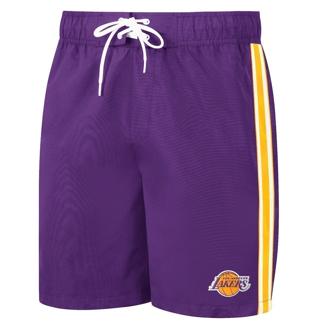 G-III Sports by Carl Banks Men's LA Lakers Sand Beach Volley Swim Shorts - Image 3 of 4