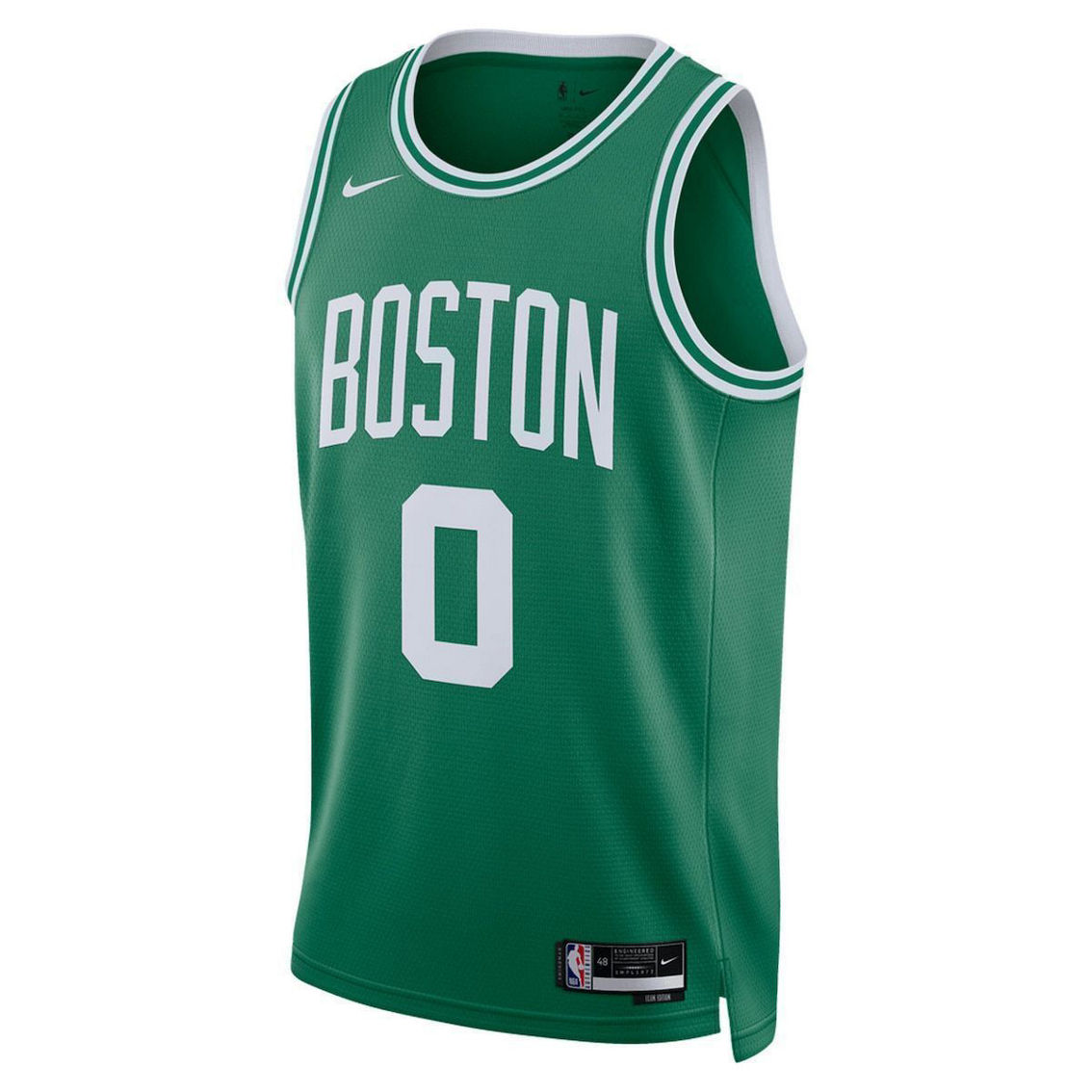 Nike Unisex Jayson Tatum Kelly Green Boston Celtics Swingman Jersey - Icon Edition - Image 3 of 4