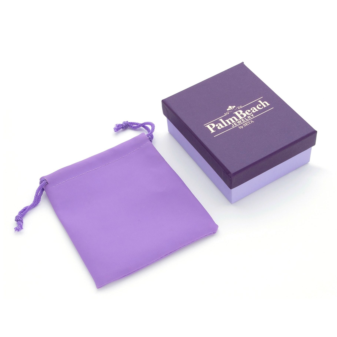 PalmBeach Crystal Butterfly Rosetone Goldtone and Silvertone Stretch Bracelet Set - Image 4 of 4