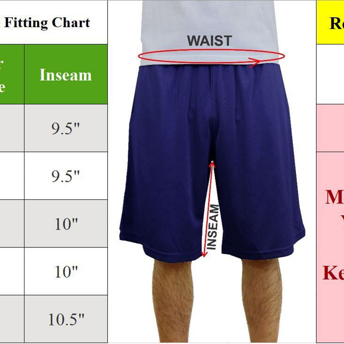 Galaxy By Harvic Men's Moisture Wicking Quick Dry Performance Mesh Shorts W Trim - Image 3 of 3