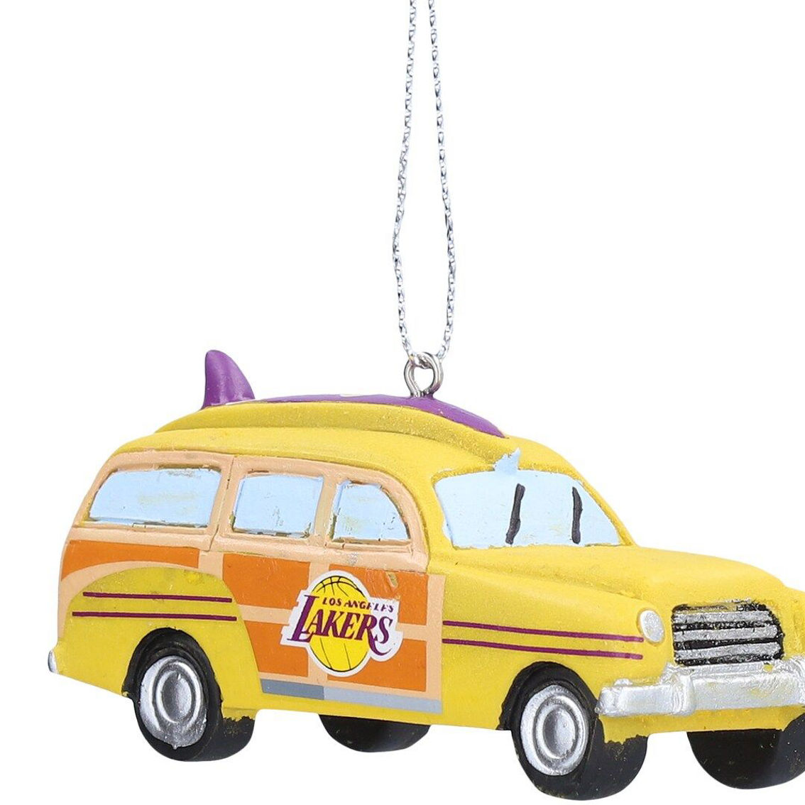 FOCO Los Angeles Lakers Station Wagon Ornament - Image 2 of 2