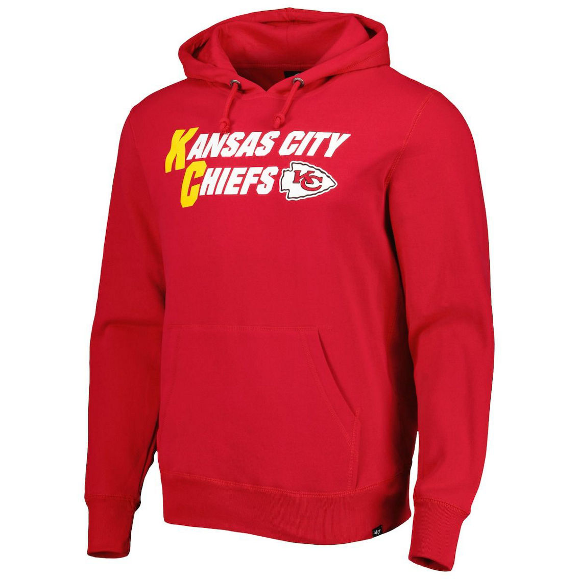'47 Men's Red Kansas City Chiefs Regional Headline Pullover Hoodie - Image 3 of 4