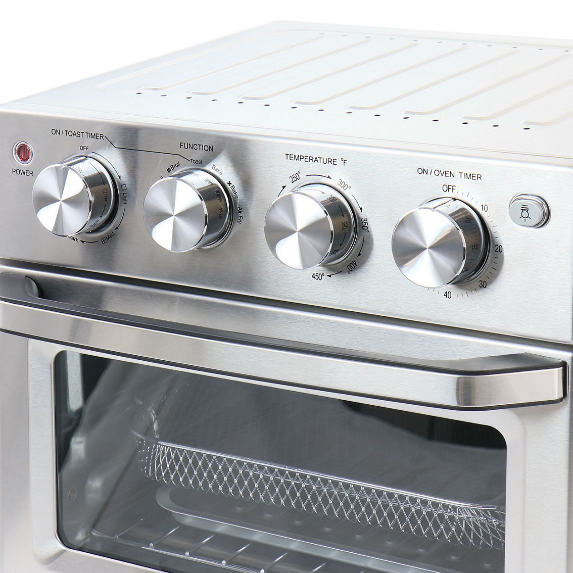 Better Chef Do-It-All 20 Liter Convection Air Fryer Toaster Broiler Oven in Silv - Image 5 of 5