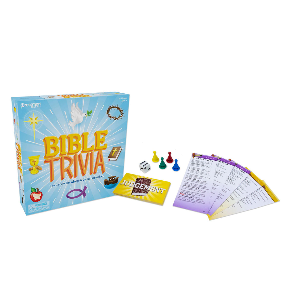 Pressman Toy Bible Trivia - The Game of Knowledge & Divine Inspiration! - Image 2 of 5