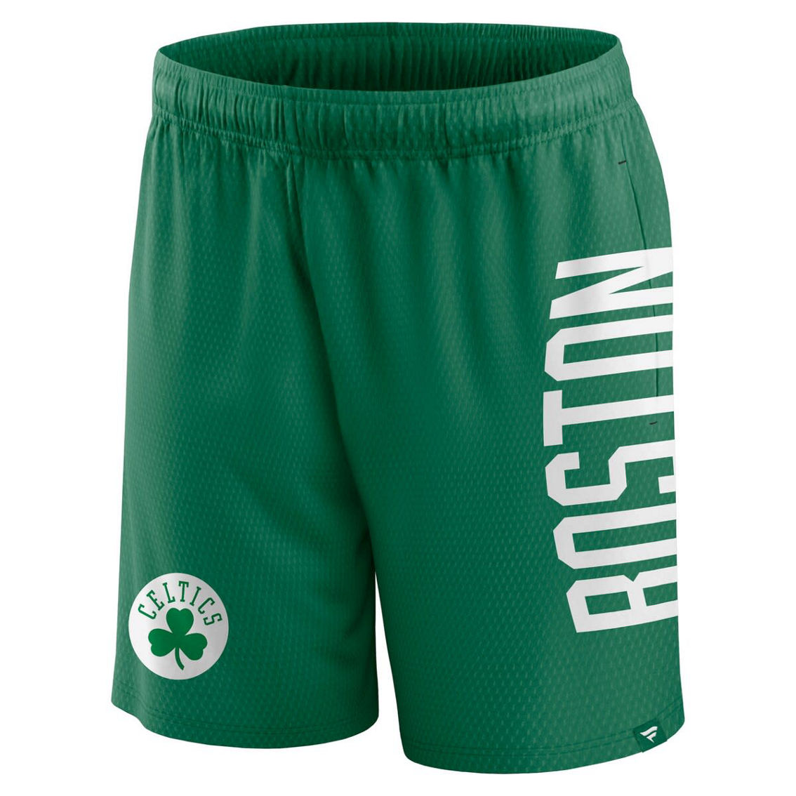 Fanatics Branded Men's Kelly Green Boston Celtics Up Mesh Shorts - Image 3 of 4