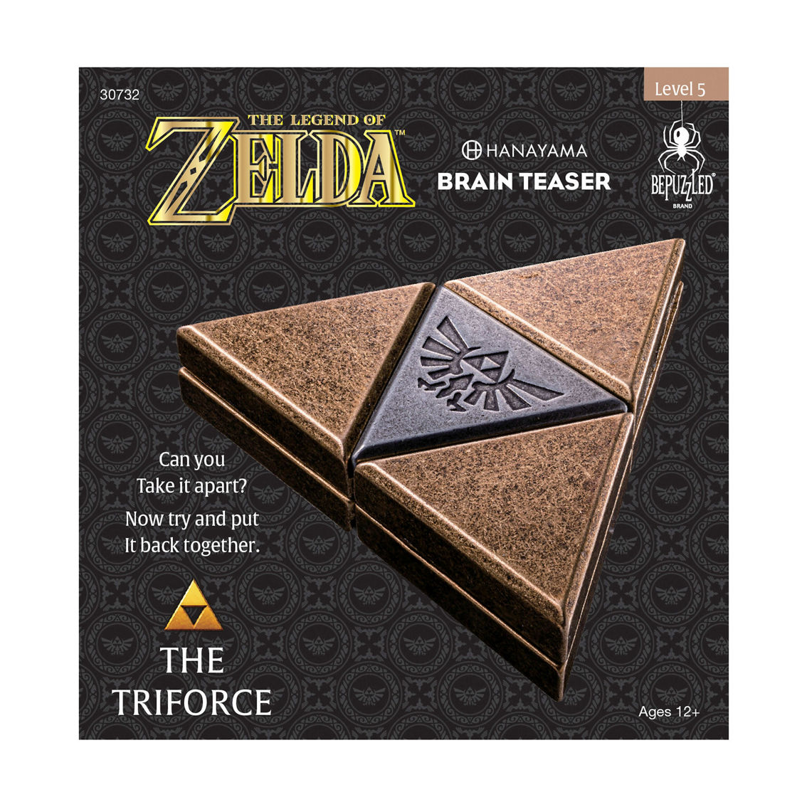 BePuzzled Hanayama Level 5 Cast Puzzle - The Legend of Zelda: The Triforce - Image 5 of 5
