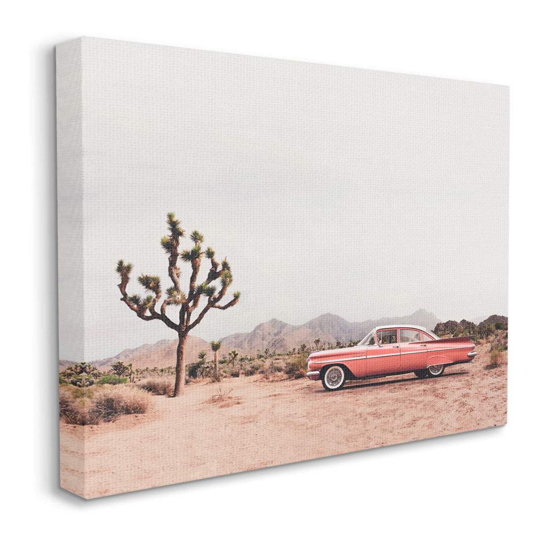 Stupell Canvas Wall Art Vintage Car in Desert Scenery, 30 x 40 - Image 3 of 5