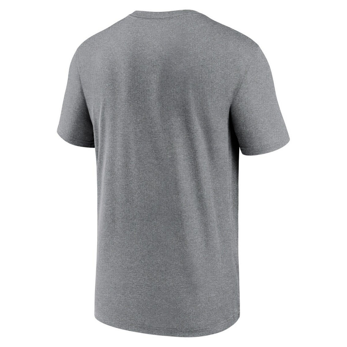 Nike Men's Heather Gray Kansas City Chiefs Super Bowl LVIII Logo Lockup T-Shirt - Image 4 of 4