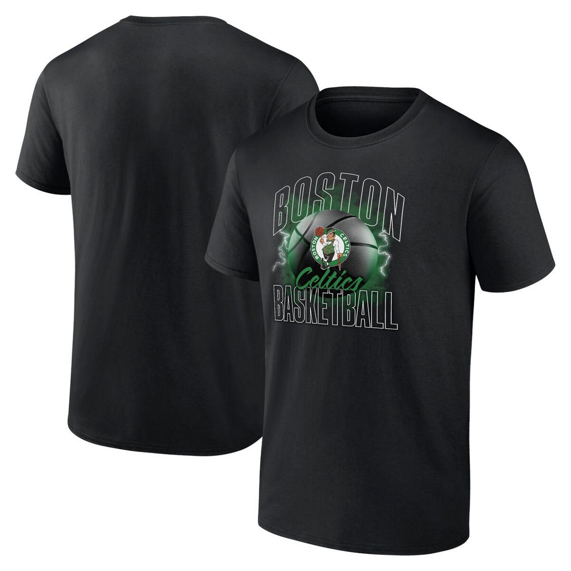 Fanatics Branded Men's Black Boston Celtics Match Up T-Shirt - Image 2 of 4