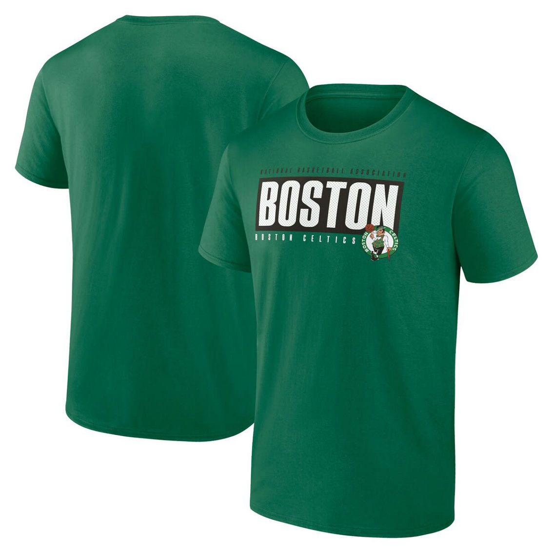 Fanatics Branded Men's Kelly Green Boston Celtics Box Out T-Shirt - Image 2 of 4