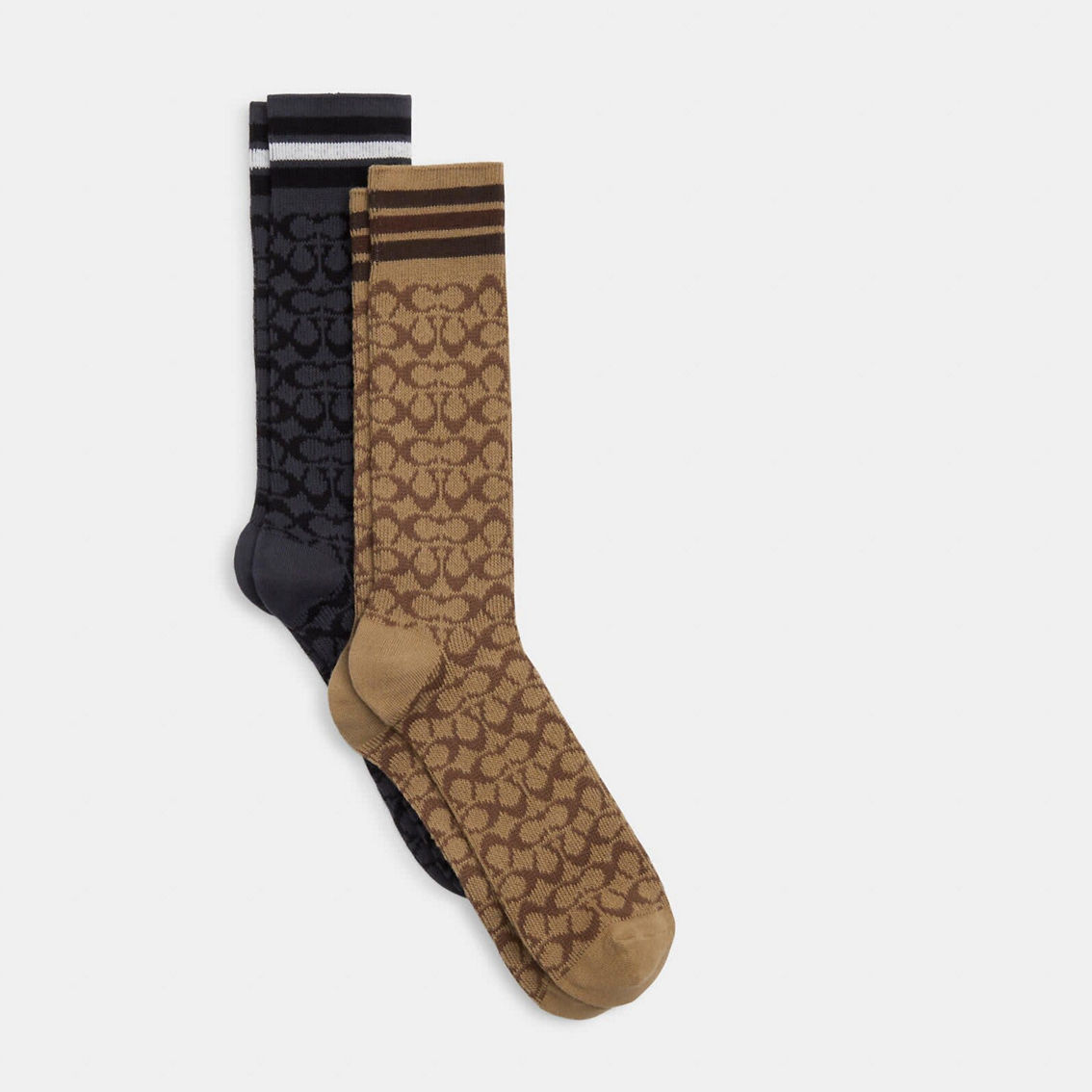 Coach Outlet Signature Calf Socks - Image 2 of 2