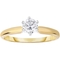 14K Gold 1/2 ct. Diamond Solitaire Engagement Ring - Image 1 of 2
