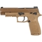 Sig Sauer P320 M17 9mm 4.7 in. Barrel 17 Rnd Pistol Brown with Thumb Safety - Image 2 of 3