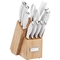Cuisinart ColorPro Collection 12 pc. Black and Stainless Steel Cutlery Block Set - Image 1 of 4