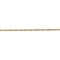 14K Yellow Gold 2.0mm Singapore Chain Necklace - Image 3 of 5