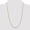 14K Yellow Gold 2.0mm Singapore Chain Necklace - Image 5 of 5