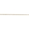 14K Yellow Gold 1.0mm Singapore Chain Necklace - Image 3 of 5