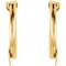 Karat Kids 14K Yellow Gold 12mm Hoop/Heart Earrings - Image 2 of 4