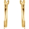 Karat Kids 14K Yellow Gold 12mm Hoop/Heart Earrings - Image 3 of 4
