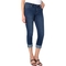 Liverpool Petite Charlie Crop Wide Rolled Cuff Denim Jeans - Image 3 of 4