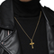 24K Pure Gold 20 in. Fashion Cross Pendant Necklace - Image 4 of 7