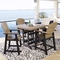Signature Design by Ashley Fairen Trail Outdoor Counter Height 5 pc. Set - Image 9 of 9