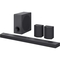 LG S95QR 9.1.5 Ch. 810W High Res Audio Sound Bar and Rear Surround Speakers - Image 2 of 10
