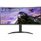 LG 34 in. Curved UltraWide QHD HDR 160Hz Monitor 34WP65C-B - Image 1 of 8