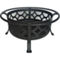 Chard 36 in. Round Steel Fire Pit with Spark Screen - Image 2 of 3