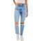 American Eagle Strigid Ripped Mom Jeans - Image 1 of 5