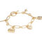 COACH Gold Iconic Charm 7.75 in. Bracelet - Image 2 of 3