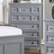 Furniture of America Castile Gray 5 Drawer Chest - Image 1 of 2