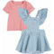 Levi's Baby Girls Tee and Skirtall 2 pc. Set - Image 1 of 4