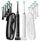 AquaSonic Elite Duo Series Black and White Electric Toothbrush Set - Image 1 of 5