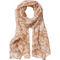 Calvin Klein Leaves Chiffon Luggage Scarf - Image 1 of 3